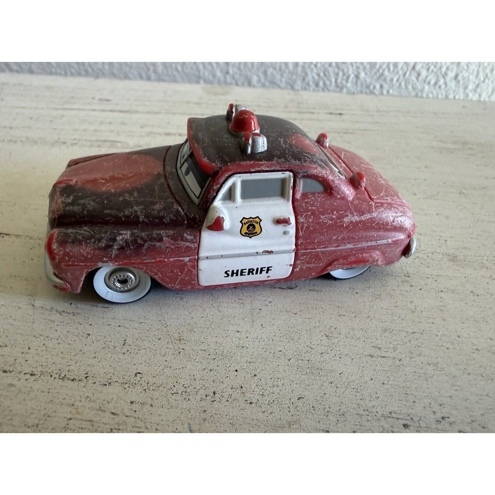 Disney Pixar Cars Sheriff Car Police T5645 LOOSE-3In….41 - Picture 3 of 6